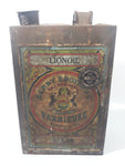 Antique 1890s Berry Brothers Celebrated Varnishes Walkerville, Ont Lionoil Clear Varnish Metal Can with Paper Label