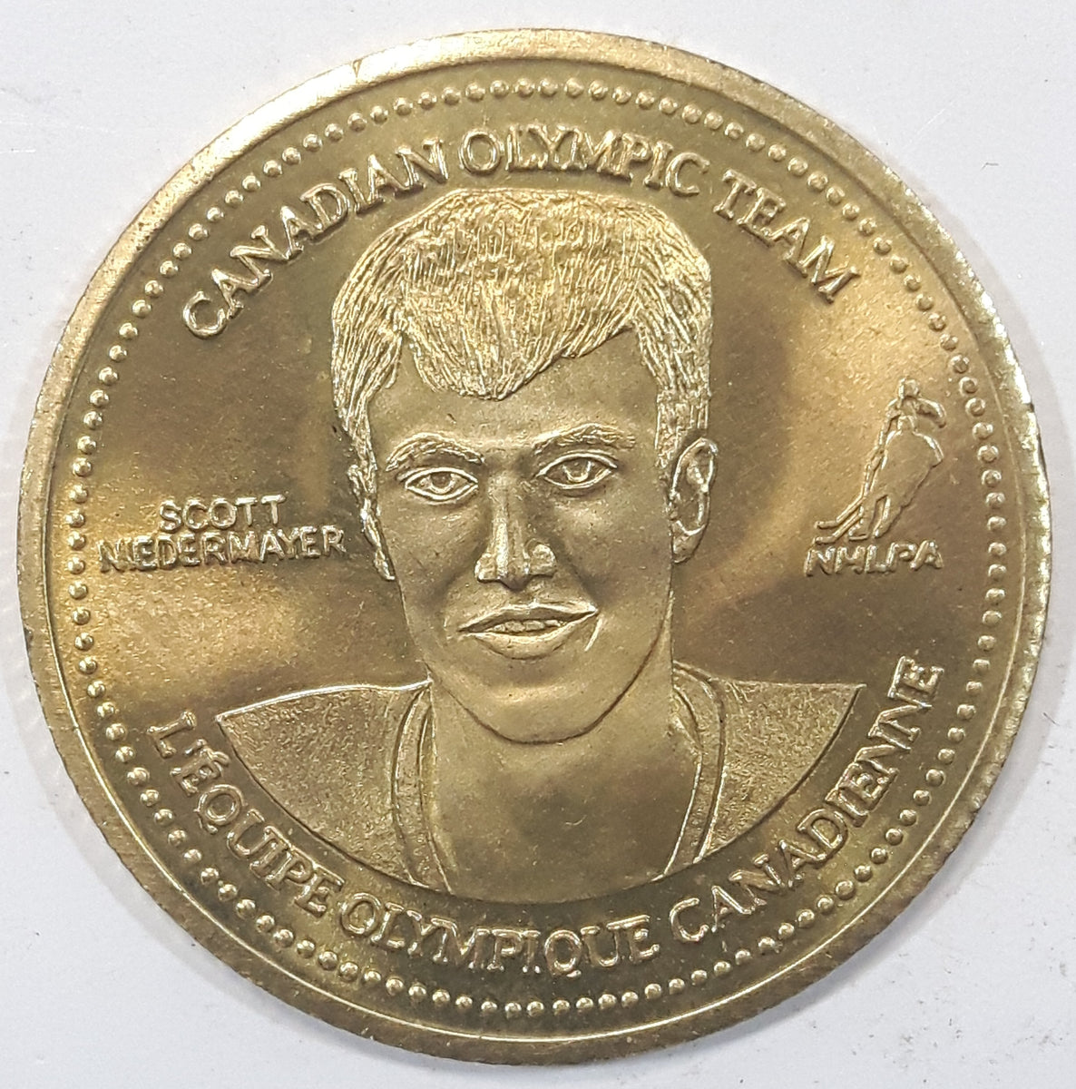 2002 Coca Cola Canadian Olympic Team NHLPA Scott Niedermayer NHL