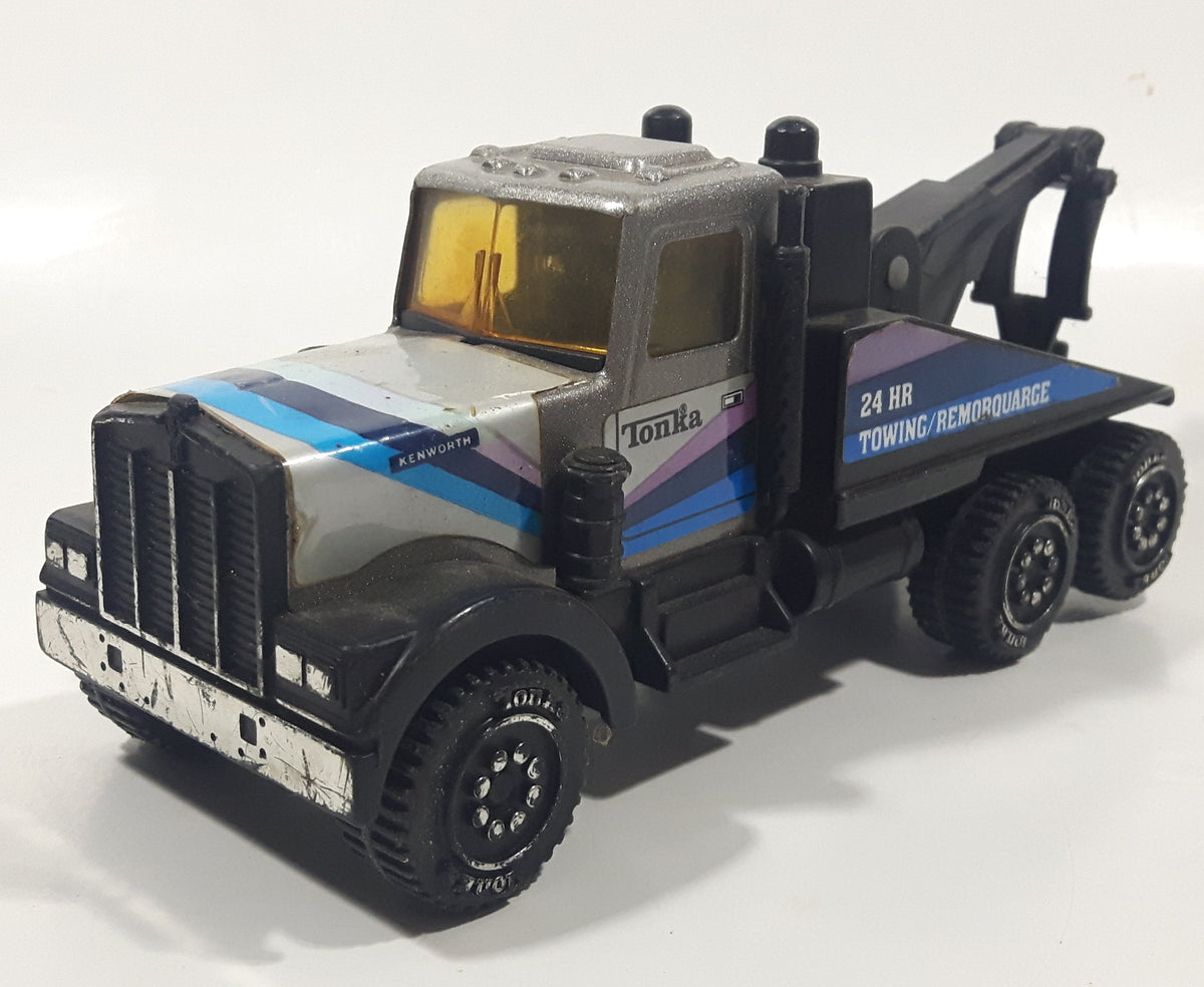 Diecast Vehicle Die Cast Metal Tonka Tow Truck Vintage Tonka