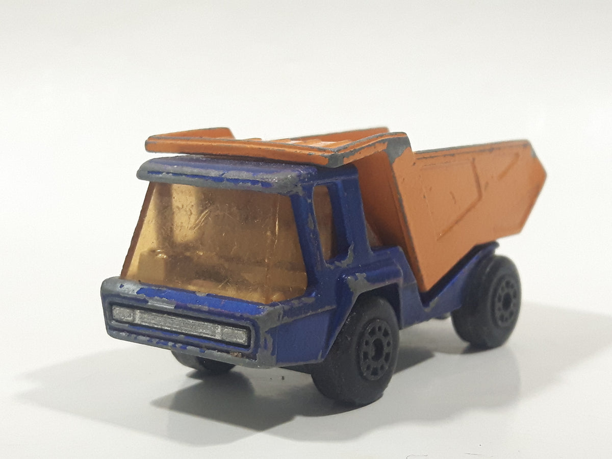 Vintage 1975 Lesney Matchbox Superfast No. 23 Atlas Dump Truck Blue an Treasure Valley Antiques Collectibles