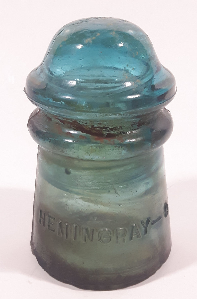 Antique Hemingray 9 Glass Insulator Made in U.S.A. Treasure Valley