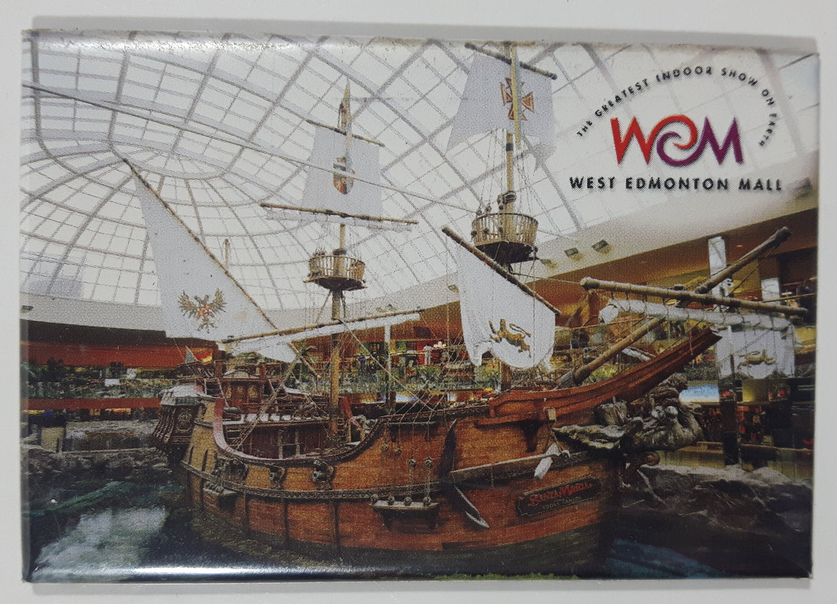 West Edmonton Mall 2" x 3" Fridge Treasure Valley Antiques & Collectibles
