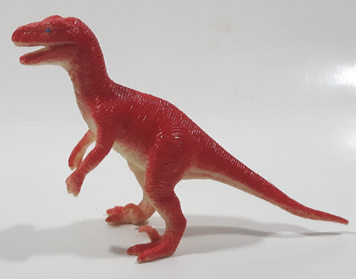 Red Raptor 3 Tall Dinosaur Toy Figure – Treasure Valley Antiques &  Collectibles