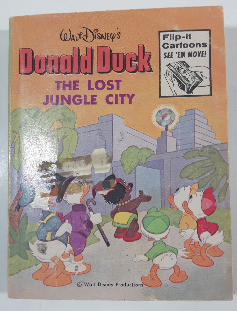 Lot of store 4 Big Little Books Walt Disney's Donald Duck in Volcano Valley Paperbacks