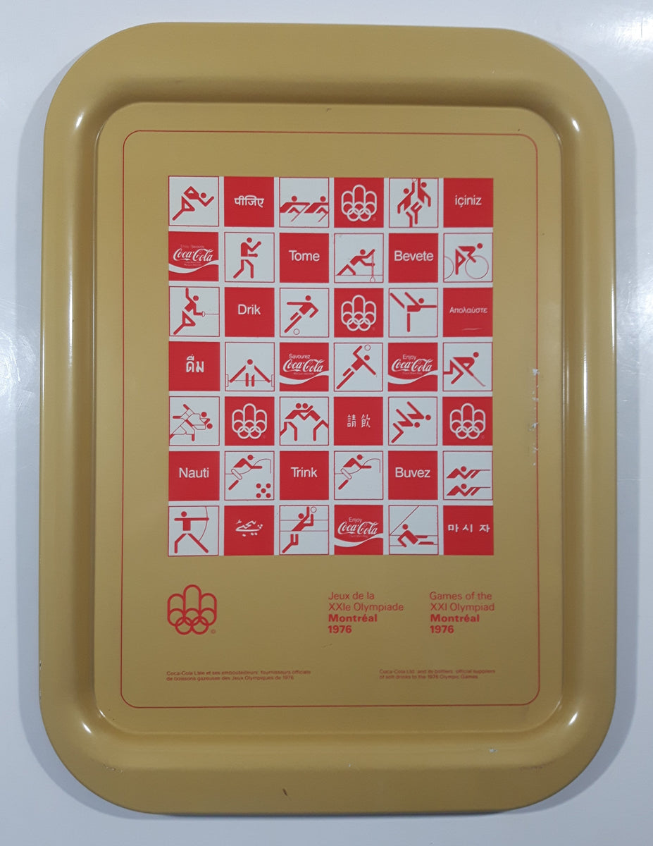 Vintage 1976 Coca-Cola Montreal Olympic Games 10 3/4