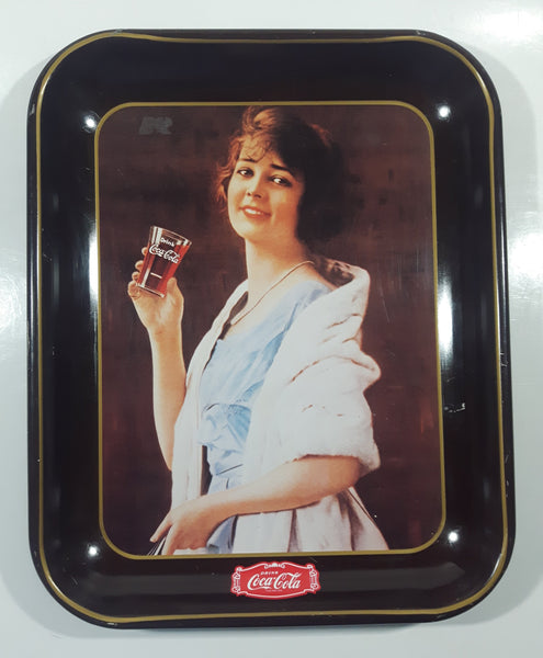Vintage 1923 Coca-Cola Flapper Girl 11 x 13 1/2" Beverage Serving Tray