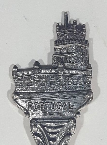Portugal Belem Tower Travel Souvenir EPNS Silver Plated Metal Spoon
