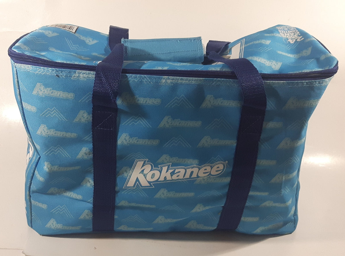 Kokanee Beer 24 Can Cooler Bag Carrying Case Treasure Valley Antiques