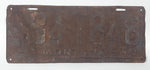 Antique 1940 Montana Metal Vehicle License Plate Tag 34 T848