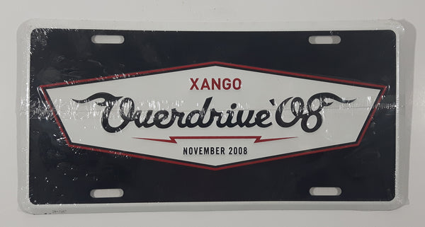 November 2008 Xango Overdrive '08 Metal Vehicle License Plate Tag