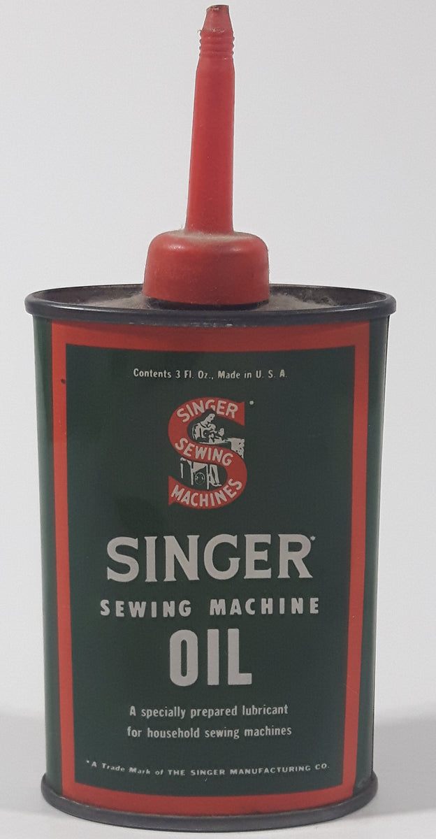 Singer Sewing Machine Oil Pricer Oiler Can – Top Down Automobilia