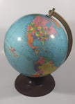 Vintage 1950s Replogle 12" Reference Globe with Metal Base
