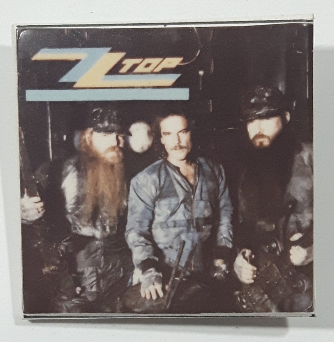Rare ZZ Top Rough Boy Album Cover 1 1/2" x 1 1/2" Pin Treasure Valley