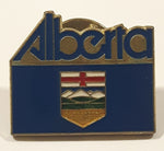 Alberta Coat of Arms Crest 5/8" x 7/8" Enamel Metal Lapel Pin