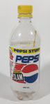 Rare 1990s Pepsi Cola Pepsi Stuff Quick Slam 600mL 8 1/4" Tall Plastic Beverage Bottle