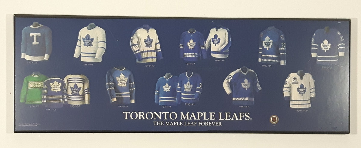 Toronto Maple Leafs NHL Ice Hockey Team The Maple Leaf Forever Jerse –  Treasure Valley Antiques & Collectibles