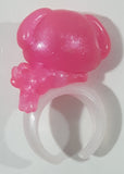 Zuru Pink Dog Plastic Toy Ring