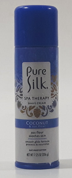 Zuru Surprise Mini Brands Pure Silk Spa Therapy Shave Cream Coconut & Oat Flour Blue Can 2" Miniature Plastic Play Toy