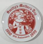 Vintage 1960 1990 30th Anniversary Smitty's Mother's Day 6 3/4" Porcelain Collector Plate