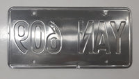 2002 Oregon Metal Vehicle License Plate Tag YAN 609
