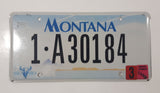 2005 Montana Big Sky Metal Vehicle License Plate Tag 1 A30184