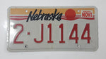 1988 Nebraska Vehicle License Plate Tag 2 J1144