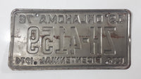 1976 Oklahoma 1776 1976 Bicentennial Metal Vehicle License Plate Tag ZH 4159