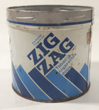 Rare Vintage Macdonald Zig Zag Mild Cigarette Tobacco Tin Metal Can No Lid