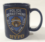 2008 NYPD City of New York Police Department Dark Blue Ceramic Coffee Mug Cup
