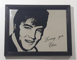 Loving You, Elvis 10 1/8" x 13 1/4" Framed Mirror Picture Wall Hanging