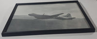 Vintage Hudson's Bay Company CPA Canadian Pacific Convair CV440 CF-CUW Airplane 10 1/8" x 13 1/2" Framed Black and White Photograph