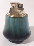 Vintage BMP Canada Blue Mountain Pottery Blue Green Drip Glaze Table Lighter Made in Japan