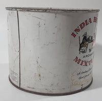 Vintage India House Aromatic Mixture Tobacco Tin Metal Can