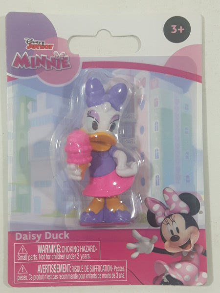 2022 Just Play Disney Junior Minnie Daisy Duck 2 3/8" Tall Toy Figure New in Package