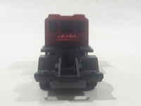 2019 Matchbox MBX Service MBX Flatbed King Dark Red Die Cast Toy Car Vehicle Missing Bed