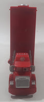 2012 Disney Pixar Cars Mack Red Semi Truck Hauler 16 Miniature Cars Plastic Storage Case
