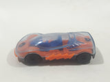 1995 Hot Wheels Lightning Speed #9 Orange Die Cast Toy Car Vehicle - McDonalds Happy Meal