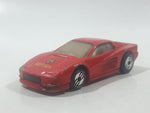 1988 Hot Wheels Ferrari Testarossa Red Die Cast Toy Car Vehicle
