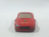 1988 Hot Wheels Ferrari Testarossa Red Die Cast Toy Car Vehicle
