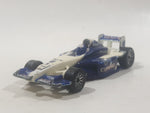 Rare 2000 Hot Wheels Grand Prix GP-2009 Grand Prix 2009 Compaq Castrol #5 White and Blue Die Cast Toy Race Car Vehicle