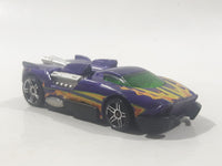 2008 Hot Wheels Web Trading Cards Maelstrom Purple Die Cast Toy Car Vehicle