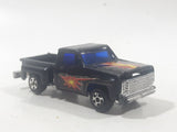 Vintage Soma Super Wheels 1973-80 Chevy Stepside Pickup Truck Black Die Cast Toy Car Vehicle