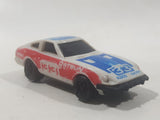 Vintage 1980 Kidco Burnin' Key Cars Datsun 280ZX Turbo #33 White Plastic Body Toy Car Vehicle