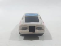 Vintage 1980 Kidco Burnin' Key Cars Datsun 280ZX Turbo #33 White Plastic Body Toy Car Vehicle
