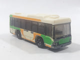 Tomy Tomica No. 28 Isuzu Erga Bus White Green Orange 1/135 Scale Die Cast Toy Car Vehicle