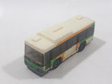 Tomy Tomica No. 28 Isuzu Erga Bus White Green Orange 1/135 Scale Die Cast Toy Car Vehicle