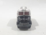 Tomica No. 6 Isuzu Bonnet Bus Police Department Prisoner Transport Black and White 1/110 Scale Die Cast Toy Car Vehicle