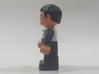 Lego Duplo Prisoner Inmate 92116 Black and White Striped 2 1/2" Tall Toy Figure 47394