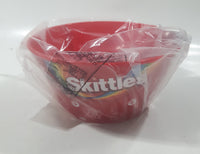 2022 Mars Skittles 5 1/2" Wide Red Plastic Bowl New in Bag