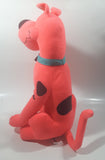 2015 Toy Factory Hanna Barbera Scooby-Doo! Fluorescent Pink Scooby 12" Tall Stuffed Toy Plush Character